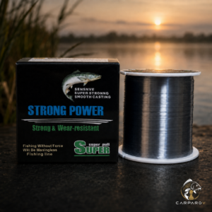 Fluorocarbon bevonatú monofil horgászzsinór – 0,26 mm, 8,6 kg, 500 m